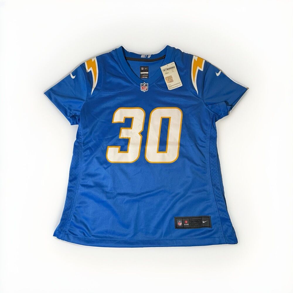 Nike Austin Ekeler #30 Los Angeles Chargers Women’s Large Game Jersey NWT NFL